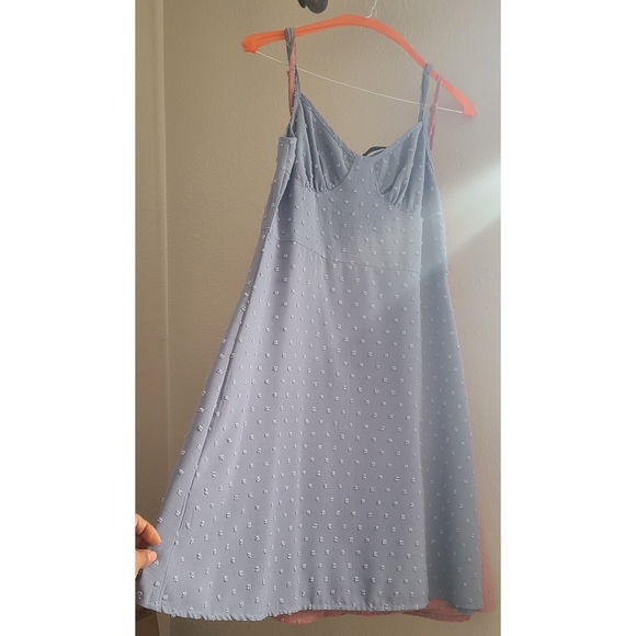 Pink and baby blue dress (2) - Picture 2 of 4